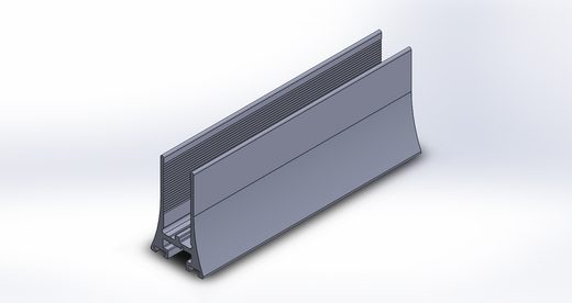 SS-108 — Montante do Vidro 12 mm
